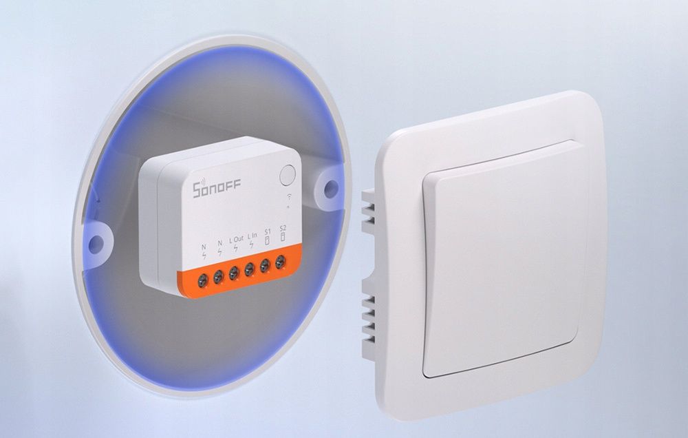 SONOFF MINIR4 Inteligentny Przełącznik Sterownik SMART SWITCH WIFI ESP
