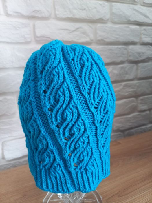 Ręcznie robiona czapka handmade