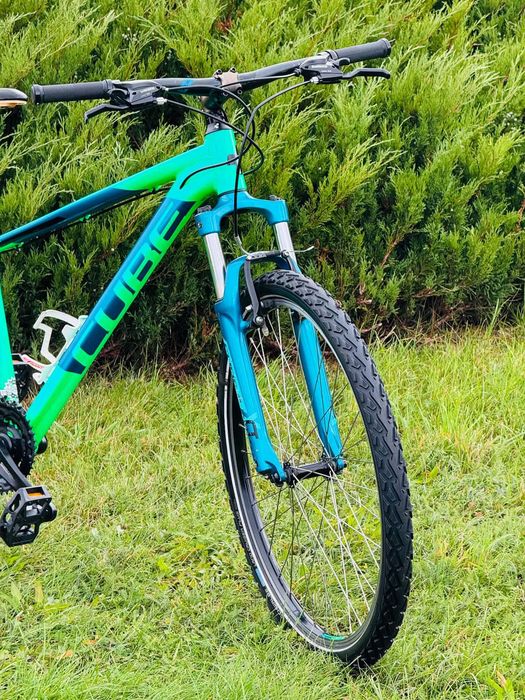 MARKOWY aluminiowy rower górski MTB "CUBE aim", Rama 16", Koła 27.5