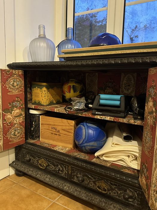 Arca antiga madeira maciça