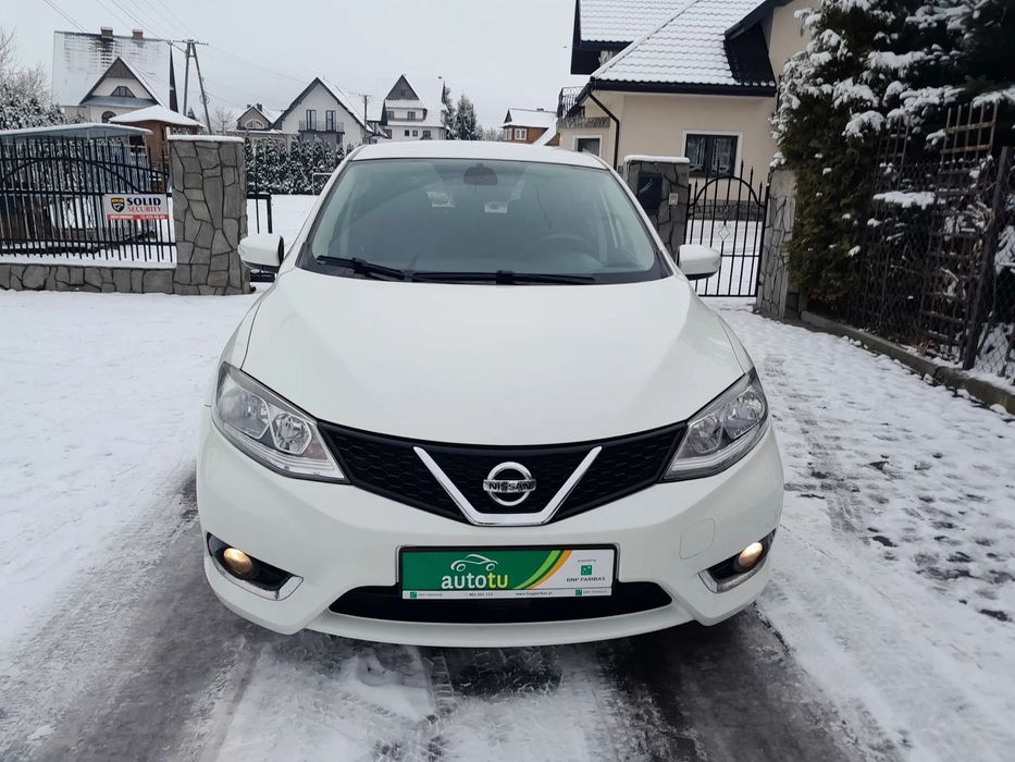 Nissan Pulsar ROK GWARANCJI, 1.5 DCI, 110 KM, BIAŁA PERŁA, bogate wyposażenie