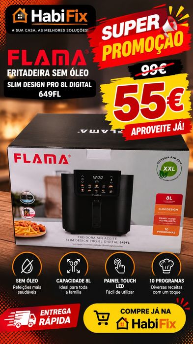 Air fryer nova 8lt