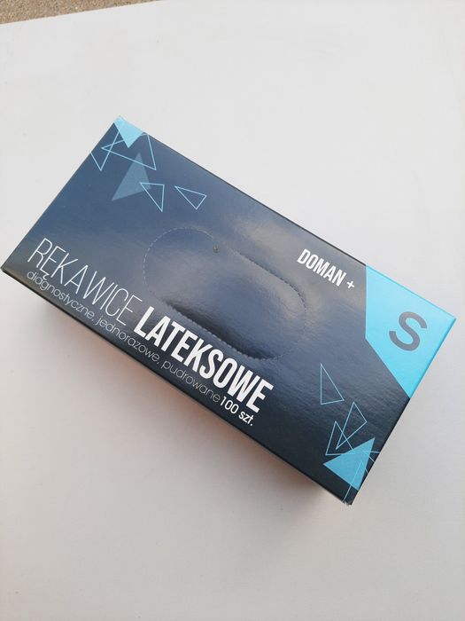 4 x Rękawiczki lateksowe S 100szt WYSYŁKA