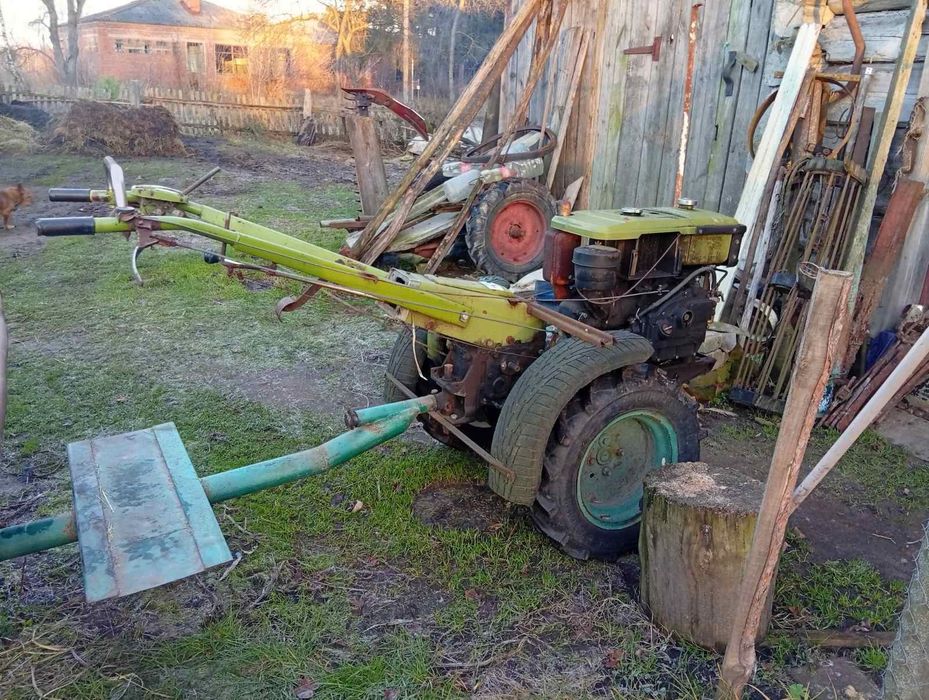 Продам мотоблок с прицепом