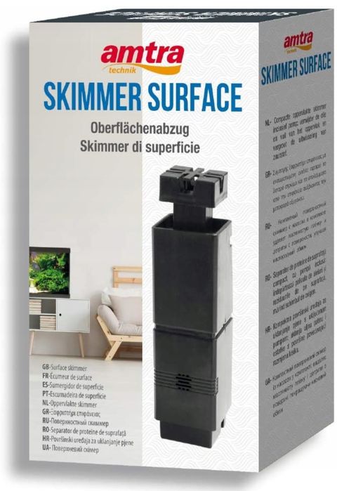 Sklep ok 150 zl ! skimmer filtr wewnętrzny Amtra jak nowy z pudelkiem