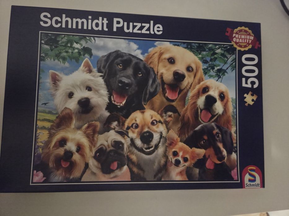 Puzzle 500 el. Pieski