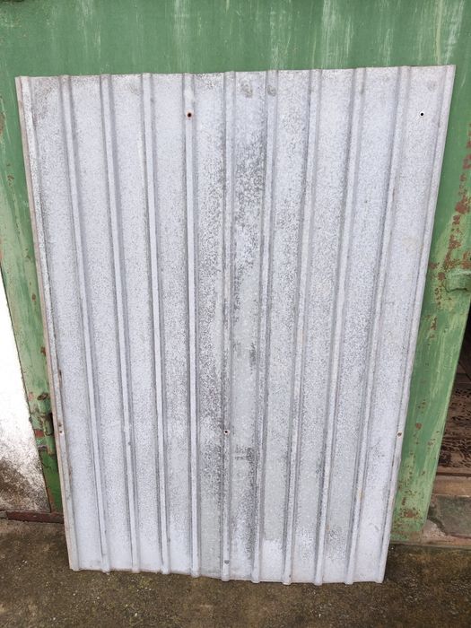 Профнастил   б/у, труба 43мм