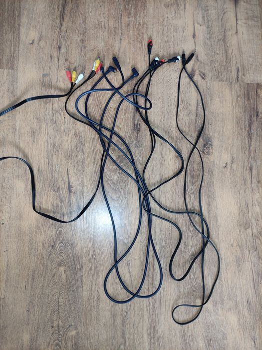 Kable okablowanie  audio zestaw