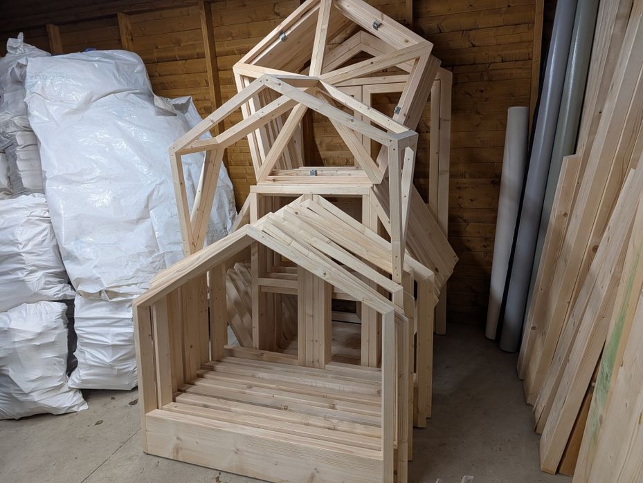 Kopuła szklarnia zadaszenie jacuzzi osłona basenu namiot sferyczny