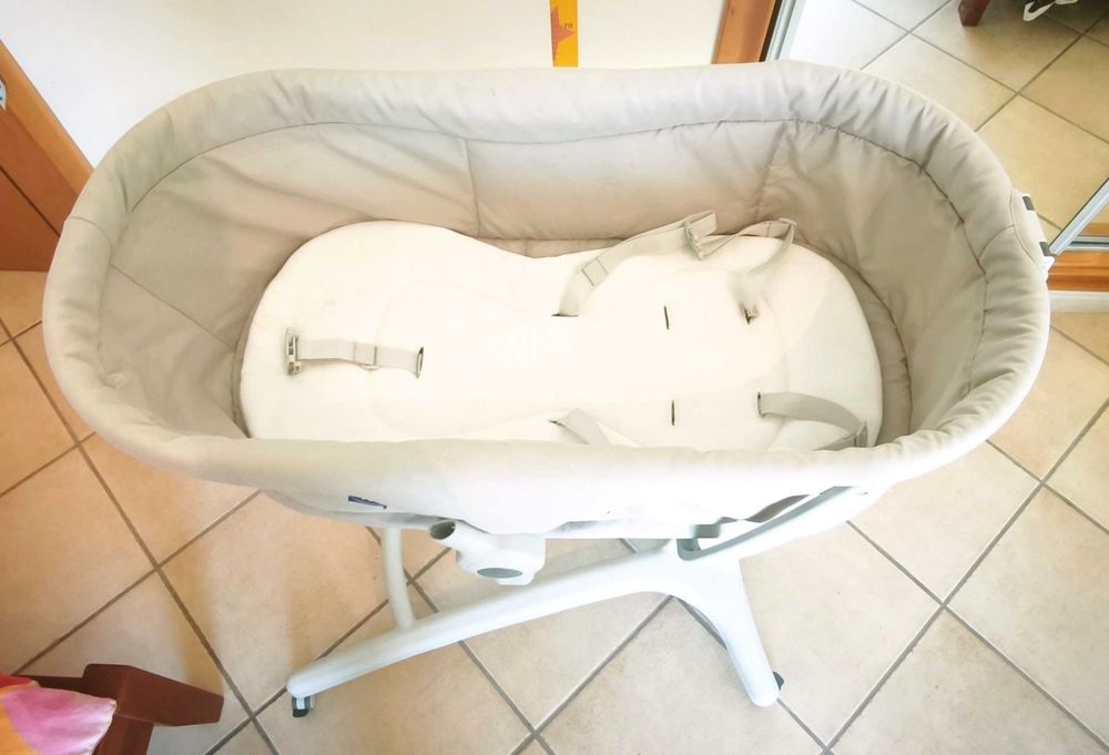 Chicco Baby Hug 4 em 1 - berço, espreguiçadeira e cadeira de papa