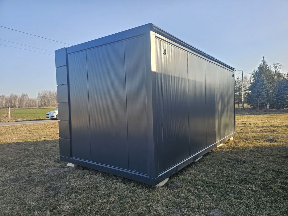 Pawilony 6m x 3m Handlowo Usługowe Kontenery Biuro Kiosk Komis
