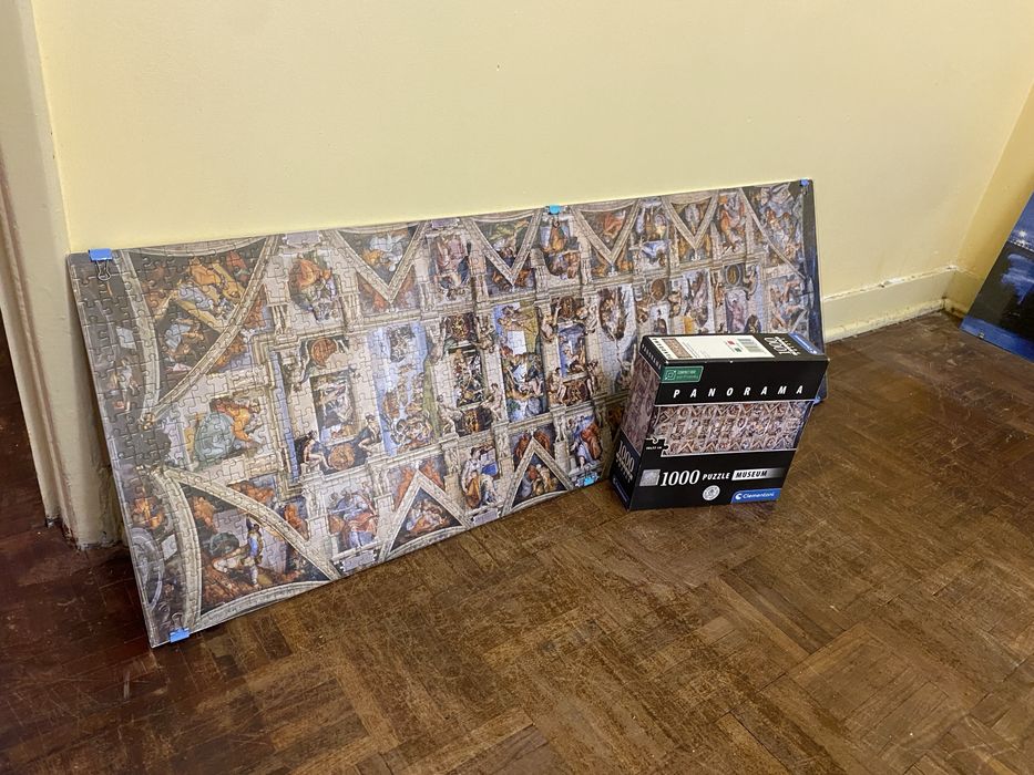 Puzzles emoldurados 1000 e 2000 peças