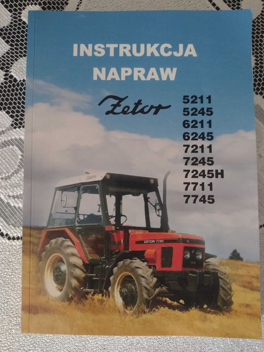 Instrukcja napraw Zetor 5211, 6211, 7211