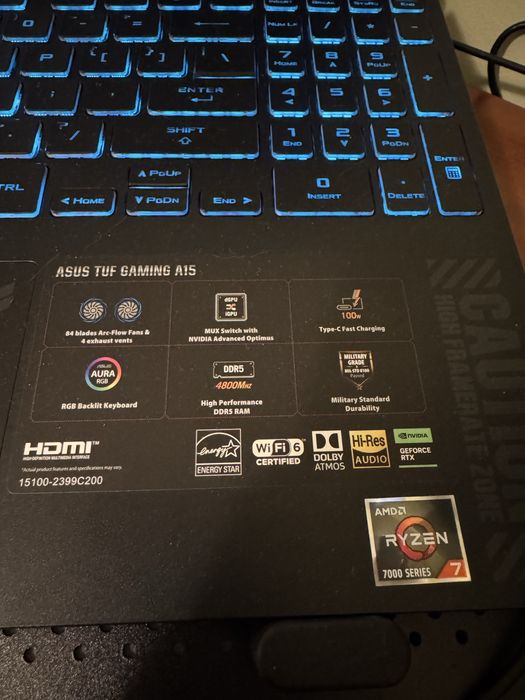 Laptop asus tuf gaming a15