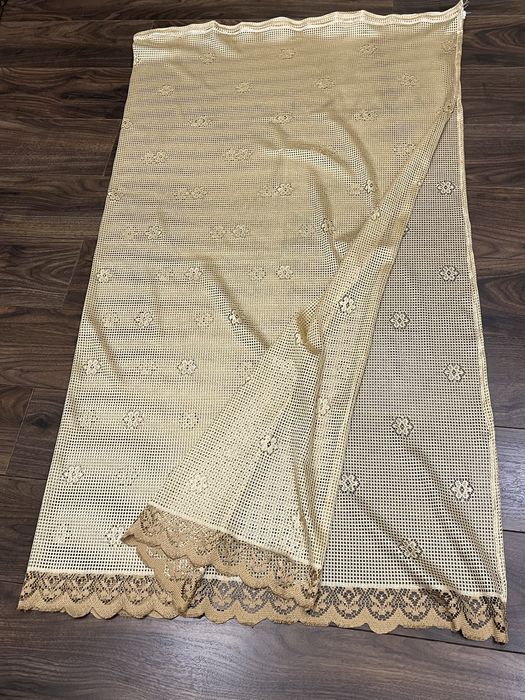 Тюль гардина з тесьмою