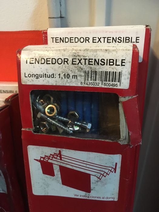 Estendais novos várias medidas