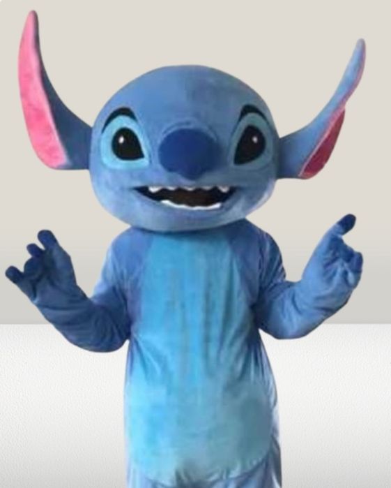 Mascotes Urso Masha, Chase, Homem Aranha, Panda, Stitch, Angel e  Bluey