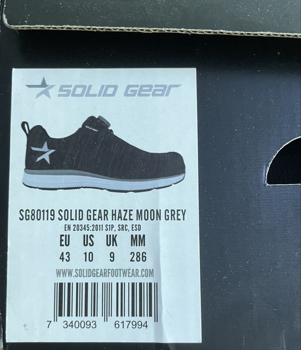 Buty robocze boa solid gear haze moon grey saturn mars