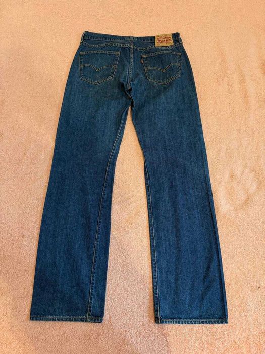 Джинсы Levi’s 501 синие оригинал W36 L36 классика