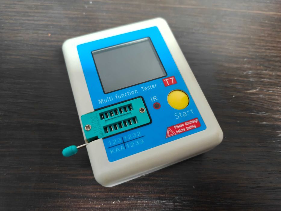 CR-T7 ESR + LCR метр / тестер компонентів