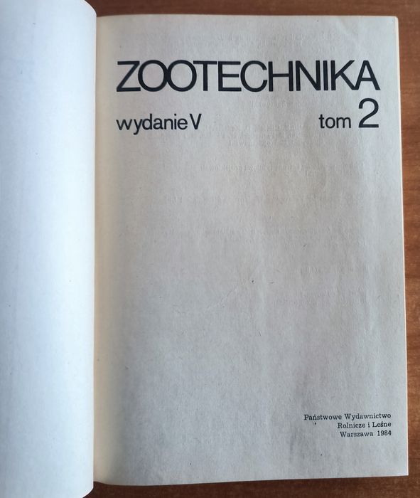 Zootechnika tom II