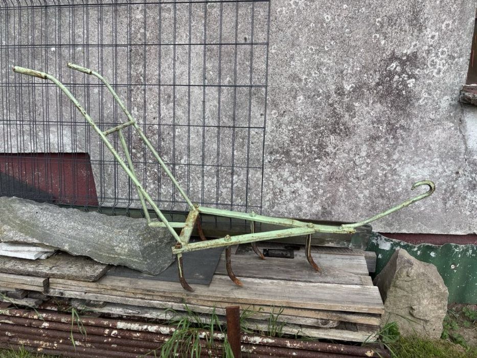 Opielacz redło pług konny ozdobny stary