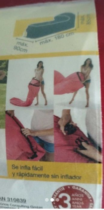 Colchão insuflável64584687646850121