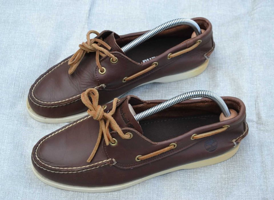 TIMBERLAND Eye Mokasyny Buty Męskie Skóra 43 Oryginalne Rare Skórzane