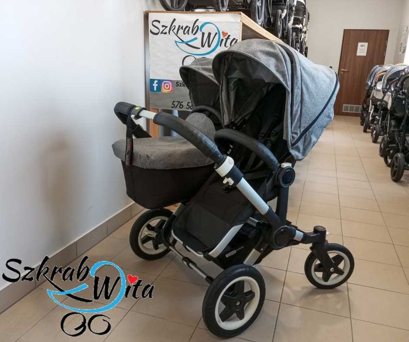 Bugaboo Donkey rok po dla bliźniąt  Szkrab Wita GWARANCJA