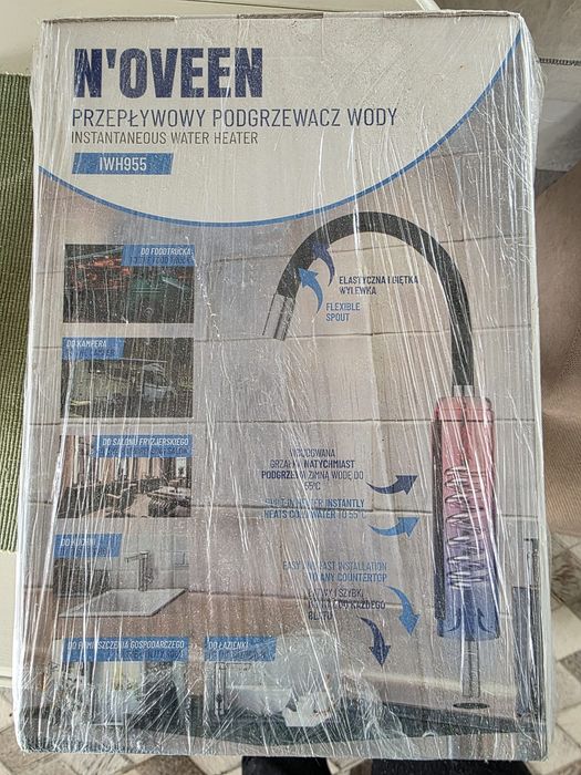 Podgrzewacz przepływowy / Kran z podgrzewaczem / Bateria