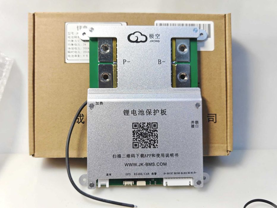 Smart BMS Jikong 200А/2А JK-B2A8S20P (JK-B2A8S20PHCR ) + подарок