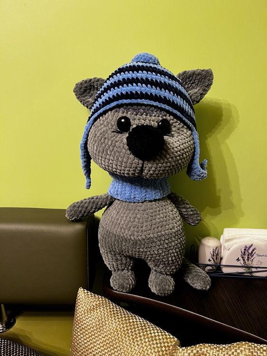 Мʼякенька іграшка амігурумі