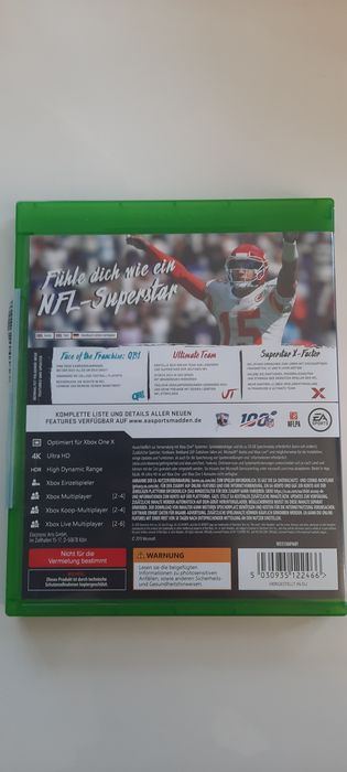 Madden NFL 20 xbox one