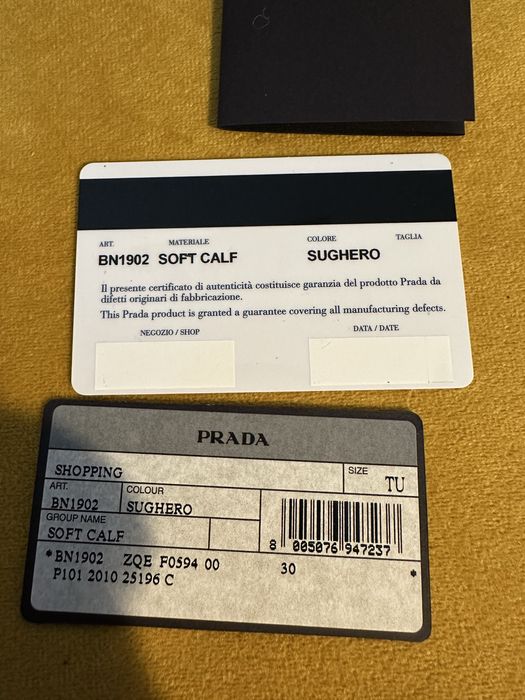 Prada torebka model BN 1902 orginalna