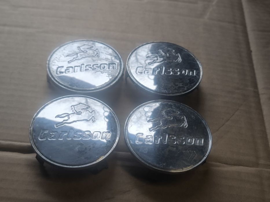 4x Dekielki Carlsson 75mm metalowe