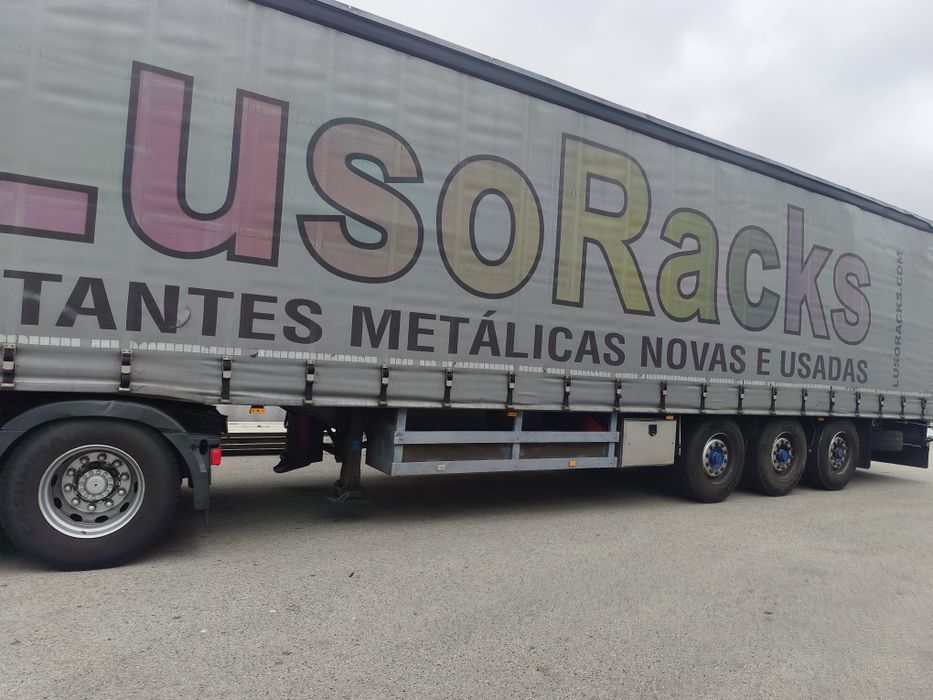 Semi reboque lona