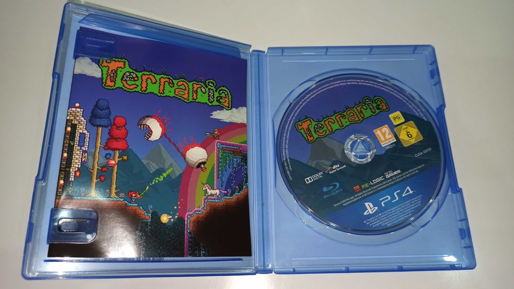 ps4 TERRARIA 1-4 graczy, crafting, budowanie jak minecraft, na płycie