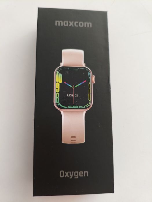Smartwatch maxcom Oxygen FW26 pudrowy róż