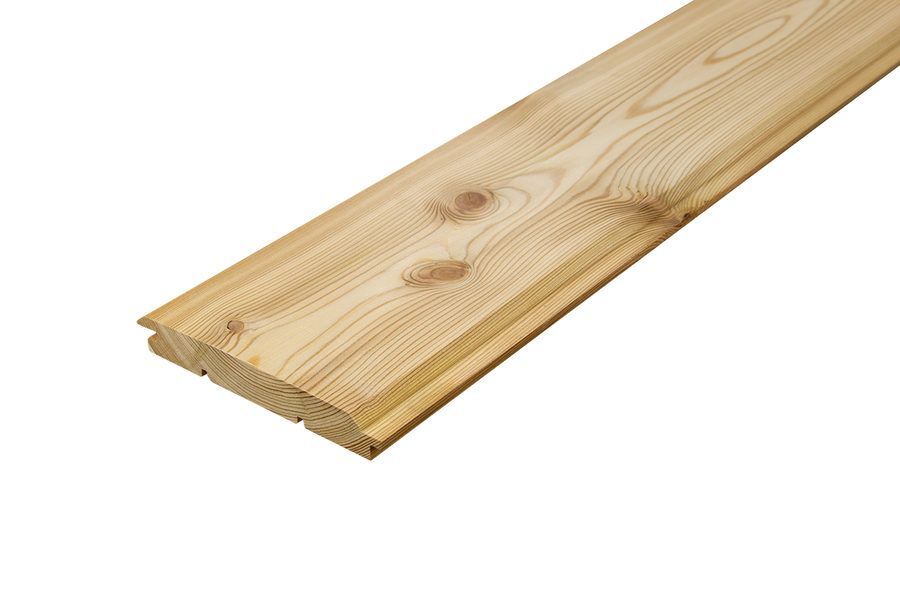 Deski elewacyjne Modrzew Syberyjski profil Faza 20x120 mm klasa AB