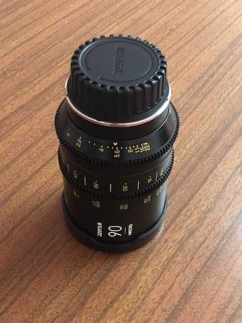 Kit de objectivas DZOFILM Vespid Primes 35mm, 50mm, 90mm macro, 125mm