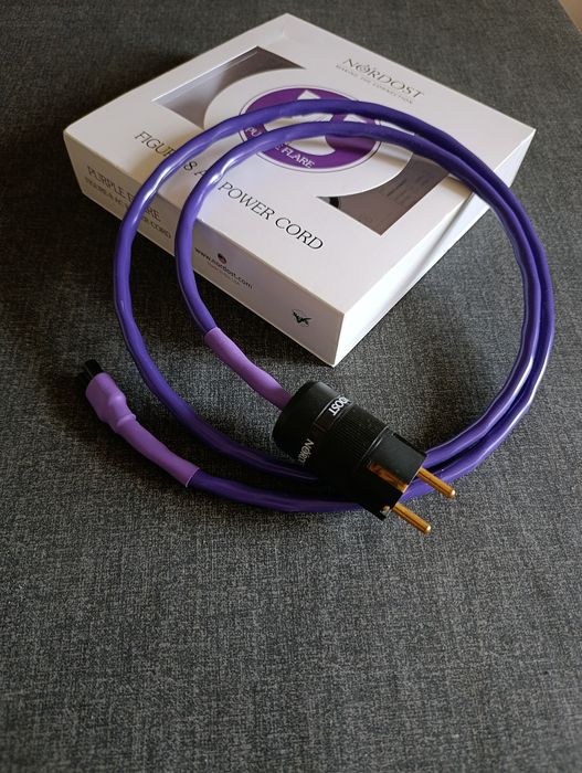 Nordost PURPLE FLARE kabel zasilający 1,5 m Hi-End USA polecam