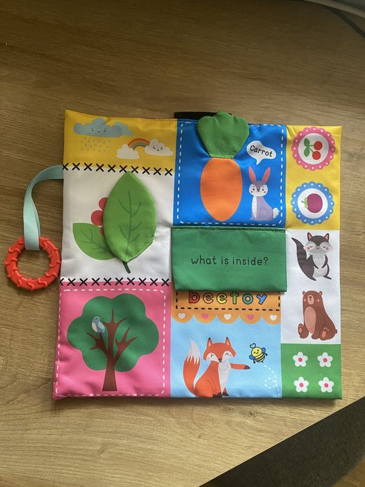 Мягкая двухсторонняя игрушка-шуршалка