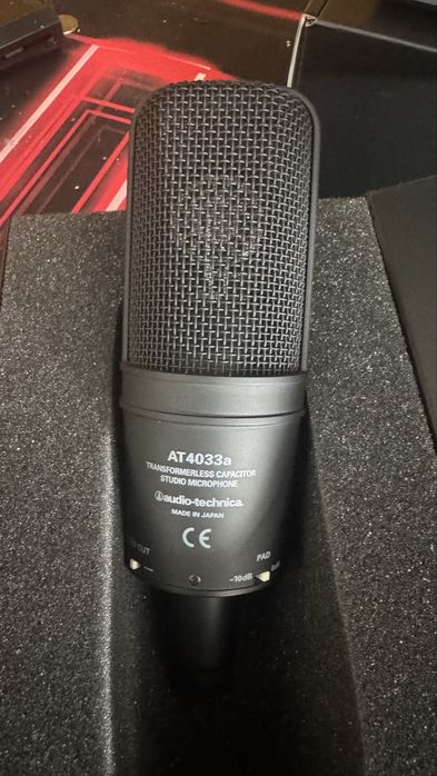 Audio-Technica AT4033a – Bardzo mało używany – Stan idealny