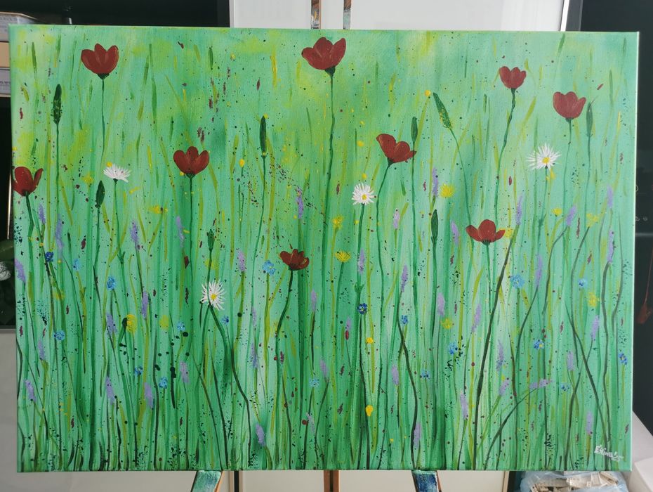 Obraz ręcznie malowany