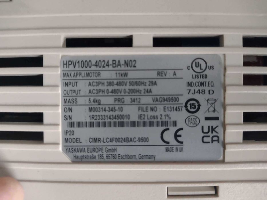 Napęd windy osobowej HPV1000 AC Magnetek