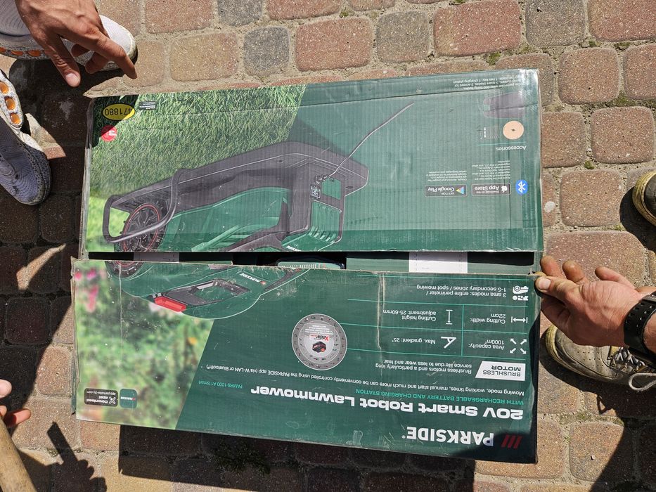 Robot koszący parkside PAMRS 1000 A1 Smart
