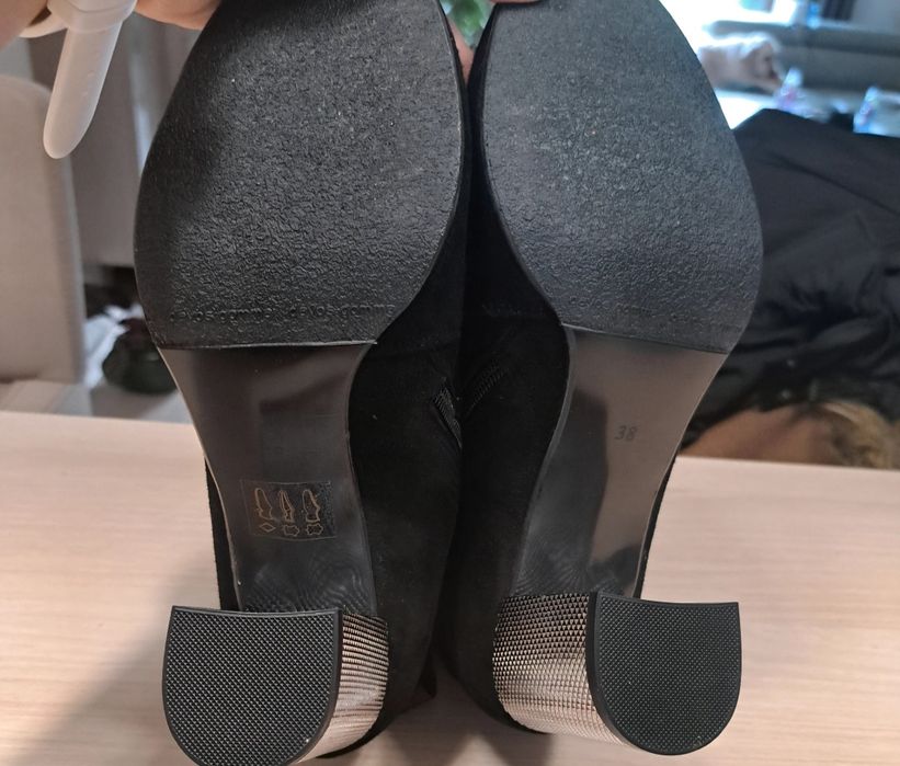 Nowe botki skóra r 38 Eksbut