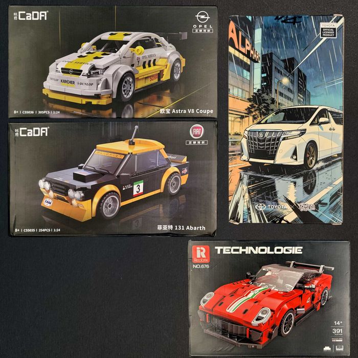 Конструктор лего CaDa, Power Built, Reobrix Technologie, Lego