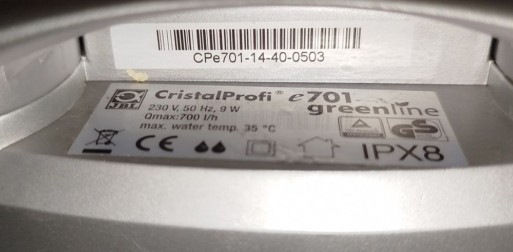 Sprzedam filtry JBL e 700
