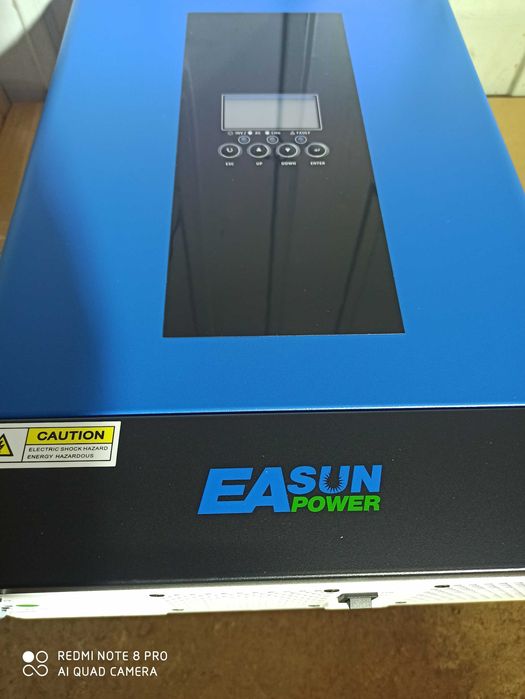 Inwerter Easun WiFi SMG 6,2KW ,pracuje bez Baterii lub Aku 48V